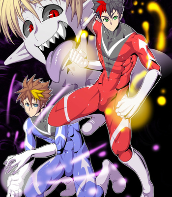 [Giman no Hakoniwa] Kaijin shirei no sentouin [Eng] – Gay Manga thumbnail 001