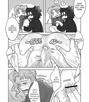 [sixpage_] It Can’t Be Called Love Yet – JoJo’s Bizarre Adventure dj [Eng] – Gay Manga sex 7