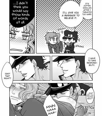 [sixpage_] It Can’t Be Called Love Yet – JoJo’s Bizarre Adventure dj [Eng] – Gay Manga sex 8