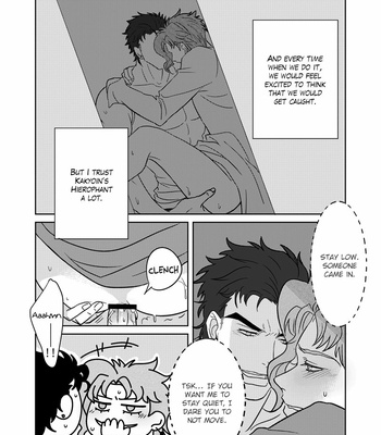 [sixpage_] It Can’t Be Called Love Yet – JoJo’s Bizarre Adventure dj [Eng] – Gay Manga sex 12