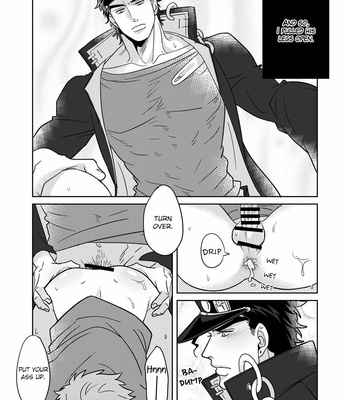[sixpage_] It Can’t Be Called Love Yet – JoJo’s Bizarre Adventure dj [Eng] – Gay Manga sex 16