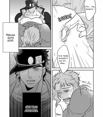 [sixpage_] It Can’t Be Called Love Yet – JoJo’s Bizarre Adventure dj [Eng] – Gay Manga sex 17