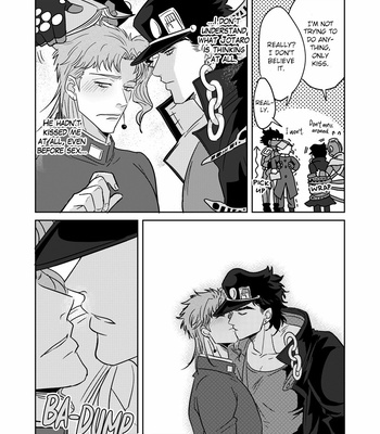 [sixpage_] It Can’t Be Called Love Yet – JoJo’s Bizarre Adventure dj [Eng] – Gay Manga sex 26