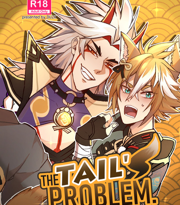 Gay Manga - [Duzk] The Tail’s Problem – Genshin Impact dj [Eng] – Gay Manga