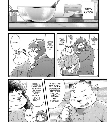 [Ryuusei Potechi (Hinami)] Futari no Daikon Sekai San [Eng] {N} – Gay Manga sex 8