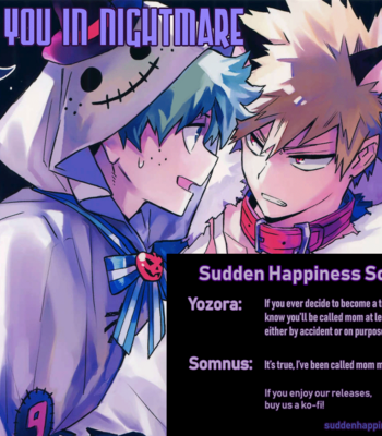 Gay Manga - [Kometsubu] See You in Nightmare – Boku no Hero Academia dj [Eng] – Gay Manga