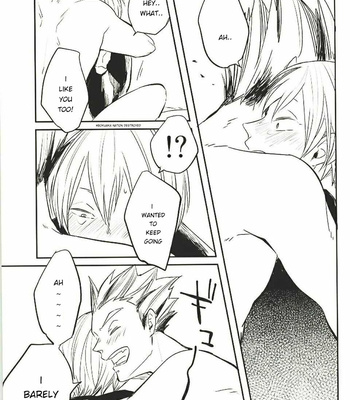[Strawberry55 (Mitsuya)] Himitsu ni Dekinai – Haikyuu!! dj [Eng] – Gay Manga sex 28