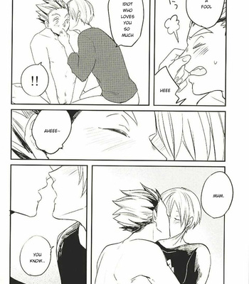[Strawberry55 (Mitsuya)] Himitsu ni Dekinai – Haikyuu!! dj [Eng] – Gay Manga sex 33