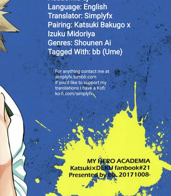 [bb (Ume)] Perfect Hero – Boku no Hero Academia dj [Eng] – Gay Manga sex 31