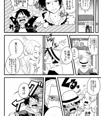 [ma2ErrOr] Ani zu ni koishite panikku ni naru otōto no hanashi – One Piece Dj [JP] – Gay Manga sex 10