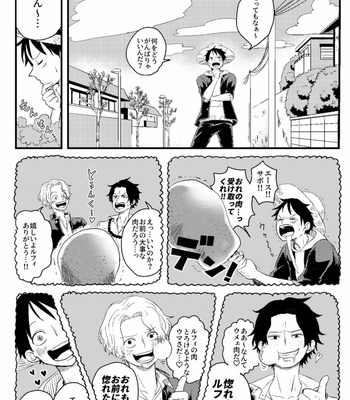 [ma2ErrOr] Ani zu ni koishite panikku ni naru otōto no hanashi – One Piece Dj [JP] – Gay Manga sex 7