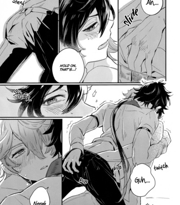[seto / grandfool] Hot drop on the rock – Genshin Impact dj [Eng] – Gay Manga sex 17