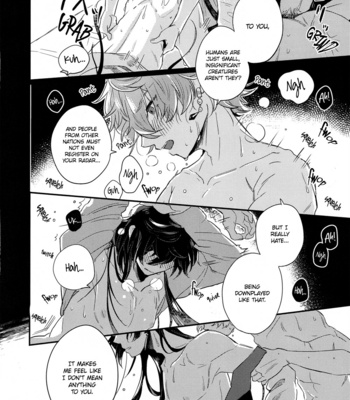 [seto / grandfool] Hot drop on the rock – Genshin Impact dj [Eng] – Gay Manga sex 24