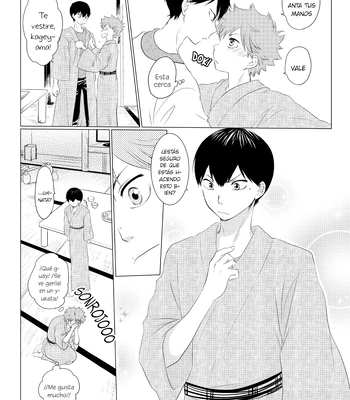 [Wankoroya (Koro)] Sweetie – Haikyuu!! dj [Spa] – Gay Manga sex 6