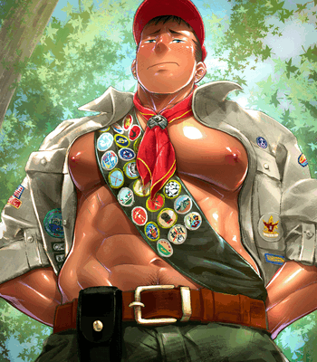 [ArtisticJinsky] Boy Scouts (GIF) – Gay Manga thumbnail 001