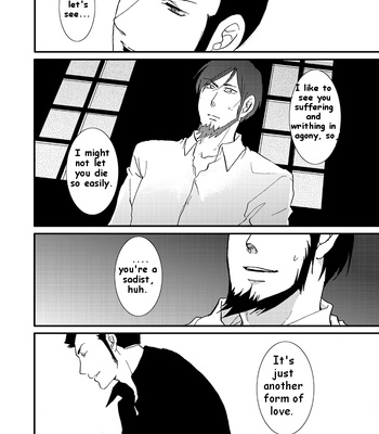 [Boushiya Robi] Lupin the 3rd DJ – Misericordia [Eng] – Gay Manga sex 3