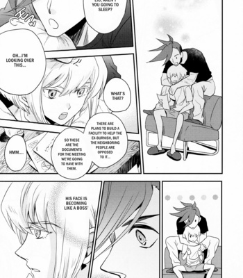[Maclona] Fusawashii Otoko – Promare dj [Eng] – Gay Manga sex 10