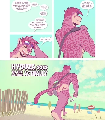 Gay Manga - [Catsudon] Hyouza Goes to the Nude Beach Actually [Eng] – Gay Manga