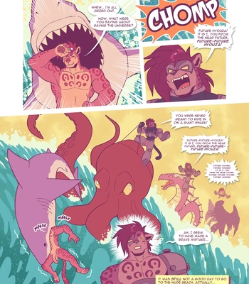 [Catsudon] Hyouza Goes to the Nude Beach Actually [Eng] – Gay Manga sex 15