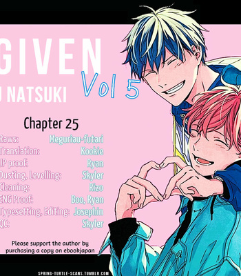 [KIZU Natsuki] Given – Vol.05 [Eng] – Gay Manga sex 113