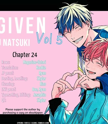 [KIZU Natsuki] Given – Vol.05 [Eng] – Gay Manga sex 93