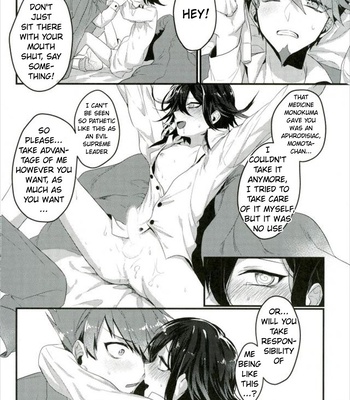 [Bansoukou (Nanin)] Shinjitsu shika shaberenaku natta usotsuki – Danganronpa V3 dj [Eng] – Gay Manga sex 23