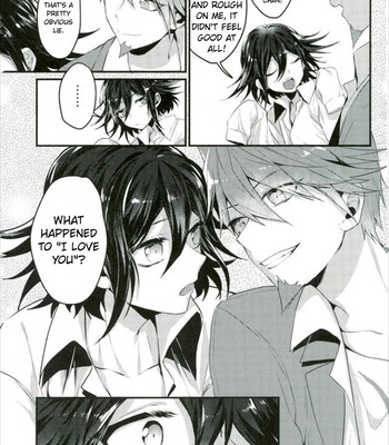 [Bansoukou (Nanin)] Shinjitsu shika shaberenaku natta usotsuki – Danganronpa V3 dj [Eng] – Gay Manga sex 34