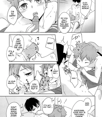 [ClearFragment (Nama Senbei)] Tidal Wave Libido – Haikyuu!! dj [Eng] – Gay Manga sex 19