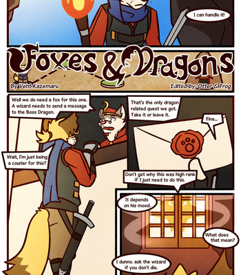 Gay Manga - [VentKazemaru] Foxes & Dragons [Eng] – Gay Manga