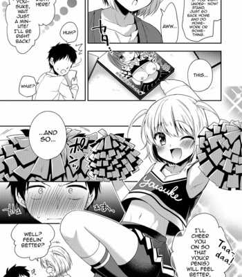 [Aichi Shiho] Zenryoku Ouen (Amakoi Sweets Otokonoko Senka) [Eng] – Gay Manga sex 3
