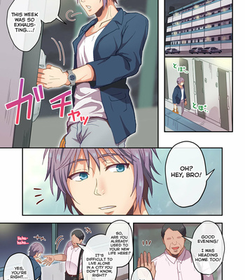 [Fuhai Nabe (Miyahama Ryou)] Otonari-kun, Ojamashimasu [Eng] – Gay Manga sex 3
