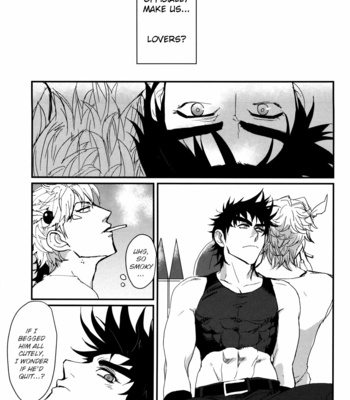 [Damin/ Kine] Fictional Irony – JoJo dj [Eng] – Gay Manga sex 38