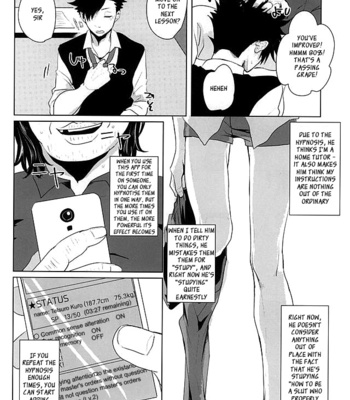 [Mujina (Tamaki)] Saimin Zemi Koukou Kouza ~Kuroo Tetsurou Hen~ Haikyuu!! dj [Eng] {Decensored} – Gay Manga sex 6