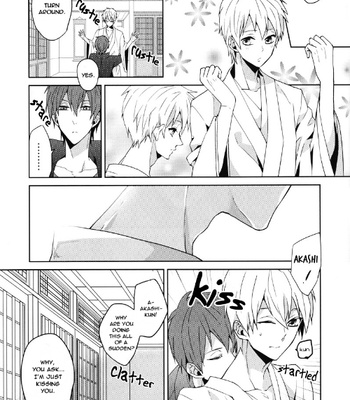 [Akakuro (Inose), Ciao! (Kanan)] Kuroko no Basuke dj – Gluecks Bringer [Eng] – Gay Manga sex 4