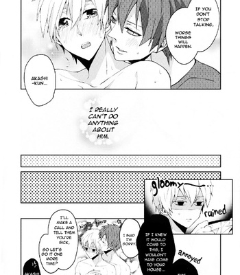 [Akakuro (Inose), Ciao! (Kanan)] Kuroko no Basuke dj – Gluecks Bringer [Eng] – Gay Manga sex 7