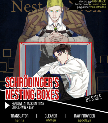 [sable] Schrodinger’s Nest Box – Attack on Titan dj [Eng] – Gay Manga sex 30