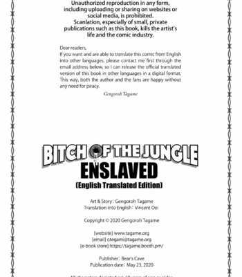 [Gengoroh Tagame] Bitch of the jungle – Enslaved [Eng] – Gay Manga sex 45