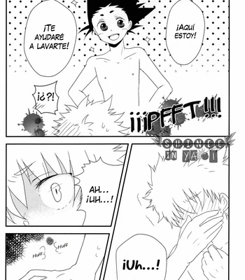 [Shirozone/ Mizushiro Yuzuki] Lo siento por ser un niño – Hunter × Hunter dj [Esp] – Gay Manga sex 14