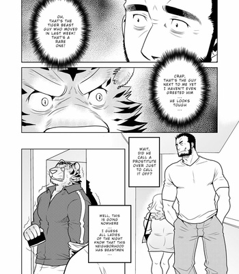 [Masamune (Matsuzaki Tsukasa)] Rinjin Trouble [Eng] – Gay Manga sex 5