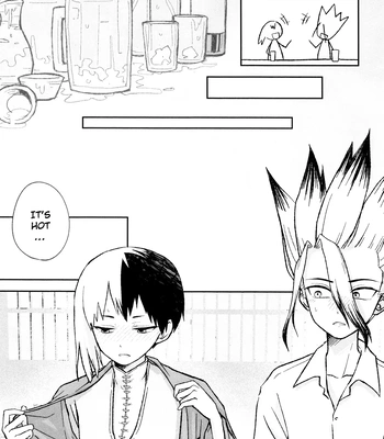 [Kitsune-iro (Amehage)] Dr. Stone dj – Banana wa Osake de Hairimasu ka? [Eng] – Gay Manga sex 11