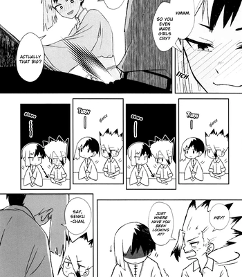 [Kitsune-iro (Amehage)] Dr. Stone dj – Banana wa Osake de Hairimasu ka? [Eng] – Gay Manga sex 16