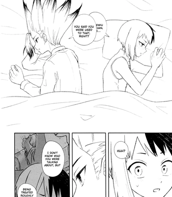 [Kitsune-iro (Amehage)] Dr. Stone dj – Banana wa Osake de Hairimasu ka? [Eng] – Gay Manga sex 39