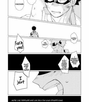 [Tsundorabādo (Mizu)] I Just Wanna Talk to You – Boku no Hero Academia Academia dj [Eng] – Gay Manga sex 28