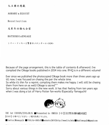 [Omega 2-D] HQ!! Re;Collection Oikawa*Kageyama Assort – Haikyuu!! dj [Eng] – Gay Manga sex 4