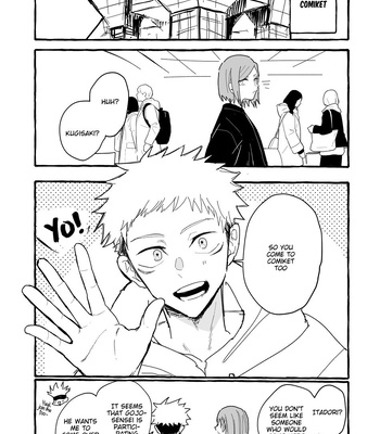 [19mm] Itadori-kun goes to Comiket – Jujutsu Kaisen dj [Eng] – Gay Manga sex 3