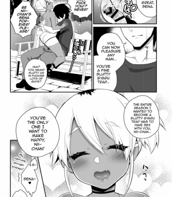 [Akaeboshi (Binto)] Mezase!! Nii-chan Senyou Bitch Gal [Eng] – Gay Manga sex 20