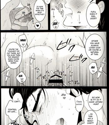 [Kudarizaka] Pleasure Express – Jojo’s Bizarre Adventure dj [Eng] – Gay Manga sex 18