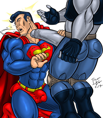 [Iceman Blue] Superman Vs. Lobo Pin-Up Set – Gay Manga sex 2