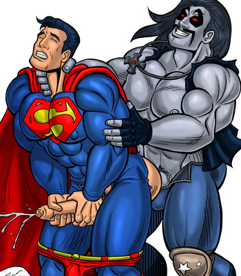 [Iceman Blue] Superman Vs. Lobo Pin-Up Set – Gay Manga sex 3