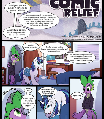 [Braeburned] Comic Relief 1 – My Little Pony | A Amizade é Mágica [Português] – Gay Manga thumbnail 001